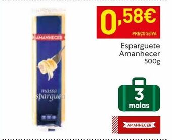 Recheio Esparguete amanhecer promoção