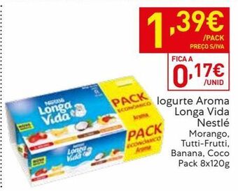 Recheio Iogurte nestlé promoção