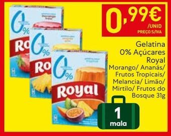 Recheio Gelatina royal promoção