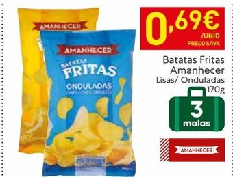 Recheio Batata chips amanhecer promoção