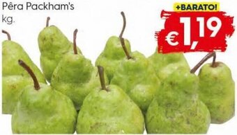 Bolama Pêra Packham's promoção
