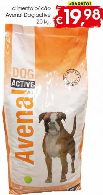 Bolama alimento p/Cão Avenal Dog Active 20kg promoção