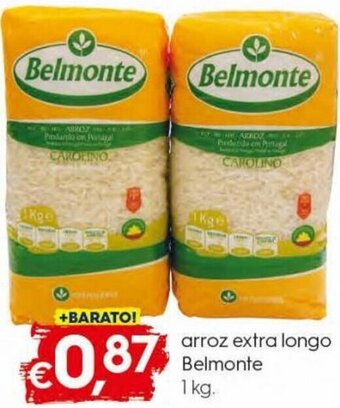 Bolama Arroz Extra Longo Belmonte 1kg promoção