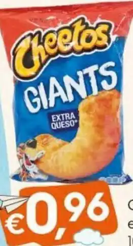 Bolama Cheetos Giants Extra Queijo 100g promoção