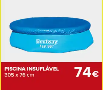 Brico Depôt Piscina Insuflável 305x76cm promoção