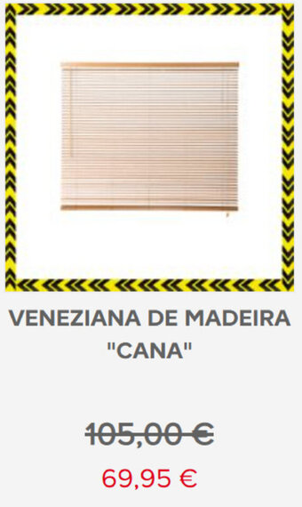 Veneziana de Madeira "Cana"