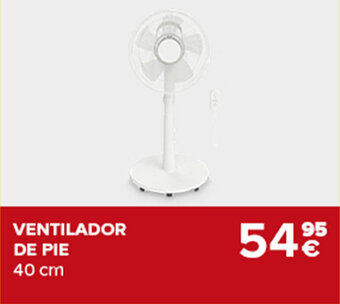 Ventilador de Pie 40cm