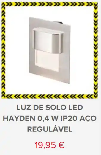 Brico Depôt Luz de Solo LED Hayden 0,4W IP20 Aço Regulável promoção