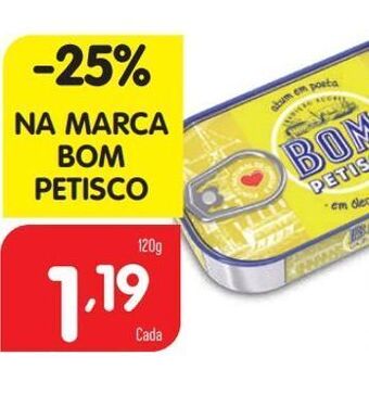 Minipreço Sardinhas enlatadas bom petisco promoção