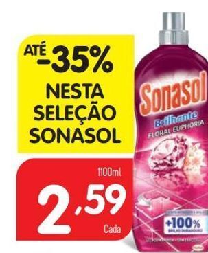 Minipreço Limpadores sonasol promoção