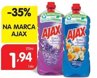 Minipreço Detergente líquido ajax promoção