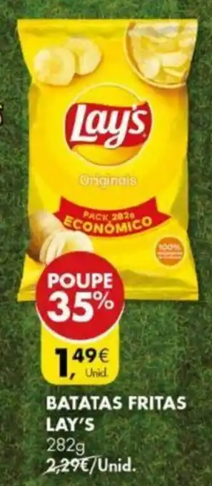 Pingo Doce Batata Fritas Lay's 282g promoção