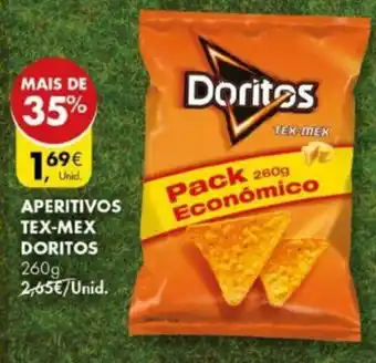 Pingo Doce Aperitivos Tex-Mex Doritos 260g promoção