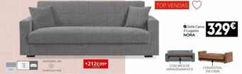 Conforama Sofá cama promoção