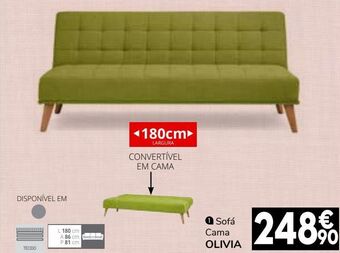 Conforama Sofá cama promoção