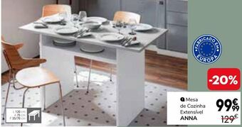 Conforama Mesa de cozinha promoção