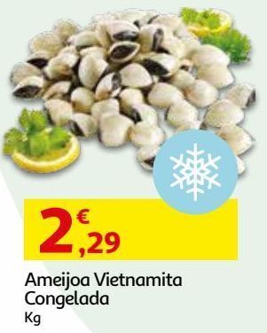 Auchan Ameijoa vietnamita congelada promoção