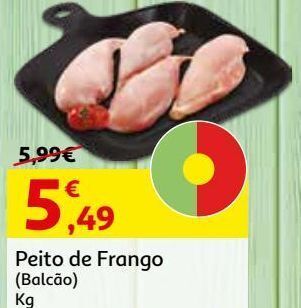 Auchan Frango peito (granel) promoção