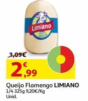 Auchan Queijo flamengo limiano promoção