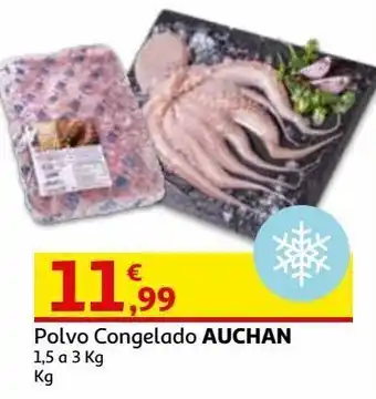 Auchan Polvo congelado auchan (1.5-3.0) promoção