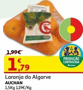 Auchan Laranja do algarve igp auchan promoção