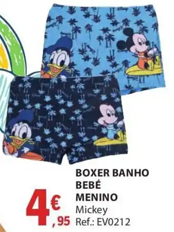 E.Leclerc Boxer Banho Bebé Menino promoção