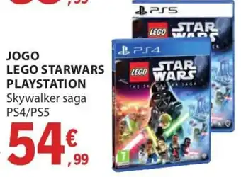 E.Leclerc Jogo Lego Starwars Playstation PS4/PS5 promoção