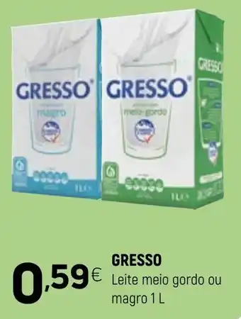 Coviran Grasso Leite Meio Gordo ou Magro 1L promoção