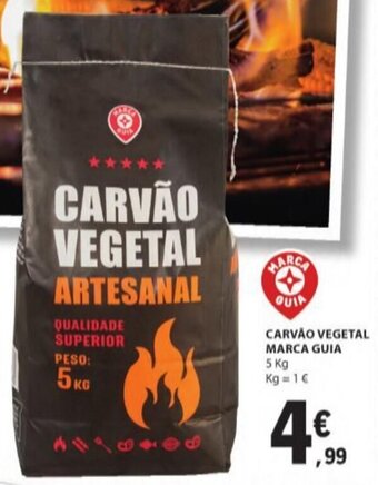 Carvão Vegetal Marca Guia 5kg