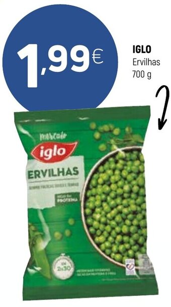 Coviran Iglo Ervilhas 700g promoção