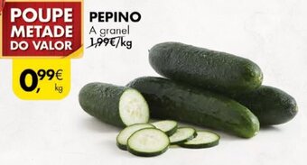 Pingo Doce Pepino promoção