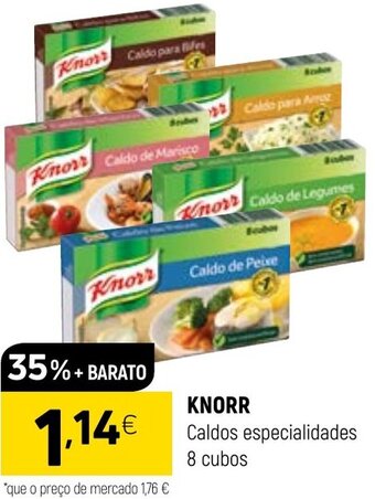 Coviran Knorr Caldos Especialidades 8 Cubos promoção