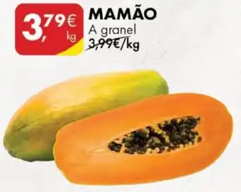 Pingo Doce Mamão promoção