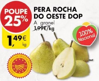 Pingo Doce Pera Rocha do Oeste DOP promoção