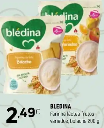 Coviran Bledina Farinha Láctea Frutos Variados, Bolachas 200g promoção