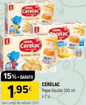 Coviran Cerelac Papa Líquida 200ml x 2 u promoção