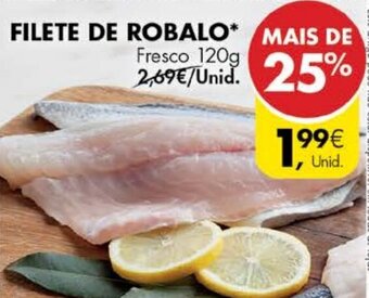 Pingo Doce Filete de Robalo 120g promoção