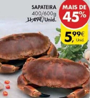 Pingo Doce Sapateira 400/600g promoção