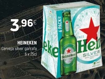 Coviran Heineken Cerveja Silver Garrafa 6 x 25cl promoção
