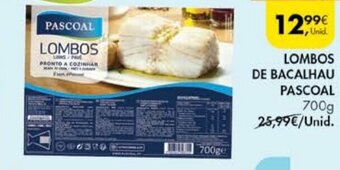 Lombos de Bacalhau Pascoal 700g