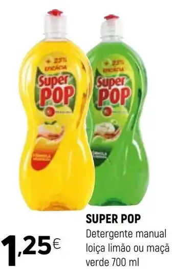 Coviran Super Pop Detergente Manual Loiça Limão ou Maçã Verde 700ml promoção