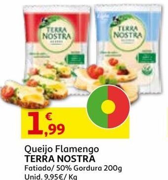 Auchan Queijo flamengo terra nostra promoção