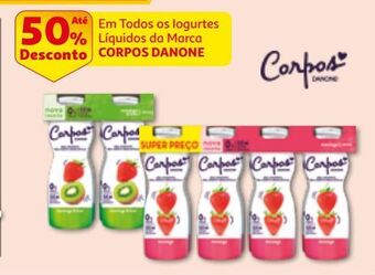 Iogurte magro corpos danone
