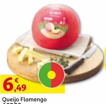 Auchan Queijo flamengo agros bola inteiro kg promoção