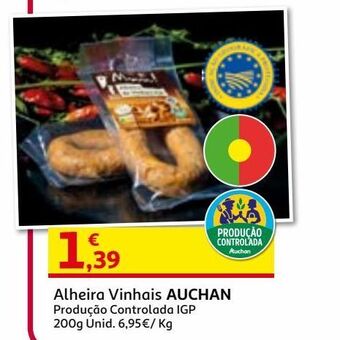 Auchan Alheira auchan vinhais igp produção controlada 200g promoção
