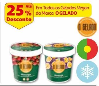 Auchan Gelado vegan o gelado promoção