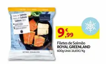 Auchan Filetes royal greenland salmão 600g promoção