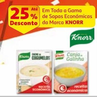 Auchan Sopa canja knorr promoção