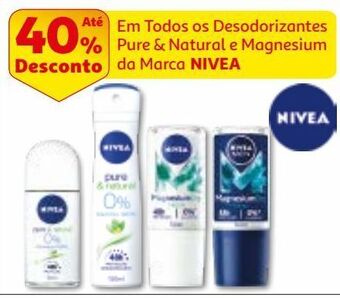 Auchan Deo rollon nivea promoção