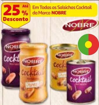 Auchan Salsichas cocktail nobre promoção